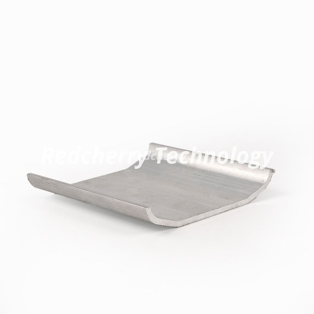 Perfil de moldura de borde de canal F de aluminio extruido