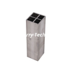 4-kamer 6063 T5 geanodiseerd aluminium vierkant buisprofiel voor structurele frame- en bouwsteunen