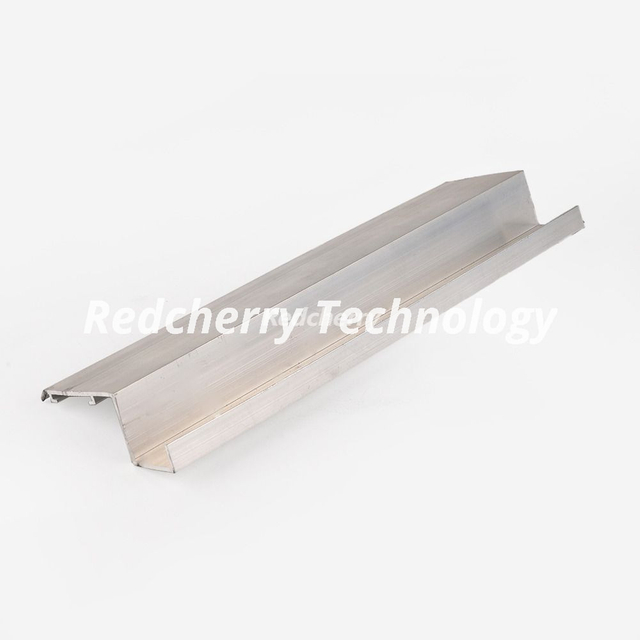 Perfil angular de aluminio extruido personalizado con ranura para construcci&oacute;n y estructura
