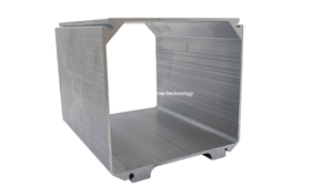 Profil de tube carr&eacute; en aluminium personnalis&eacute; pour bo&icirc;tier industriel et cadre structurel