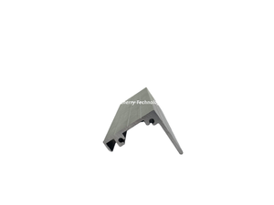 Rutschfestes Treppenkantenprofil aus Aluminium | Kantenschutz aus extrudiertem Aluminium mit Grifffl&auml;che
