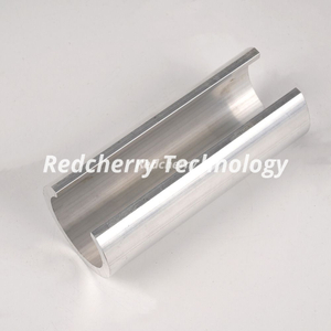 Ge&euml;xtrudeerd aluminium halfrond U-kanaalprofiel