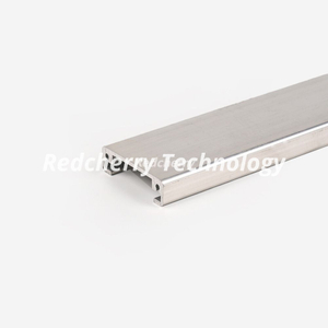 Perfil de extrusi&oacute;n de aluminio con canal en U de doble ranura