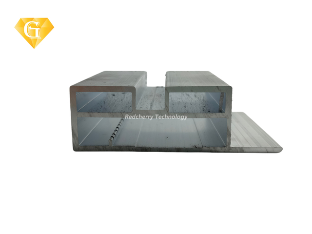 Perfil de extrusi&oacute;n de aluminio industrial resistente de m&uacute;ltiples cavidades personalizado, perfil de marco de aluminio de aleaci&oacute;n 6061 6063 para soporte de base de equipos de automatizaci&oacute;n